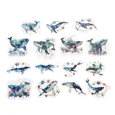 Waterproof PET Stickers Set DIY-Z035-02A-1