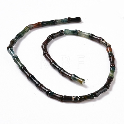Natural Indian Agate Beads Strands G-G990-D03-1