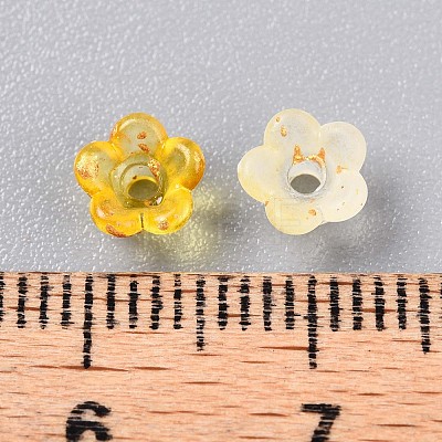 Frosted Transparent Acrylic Beads X-OACR-N137-72G-1