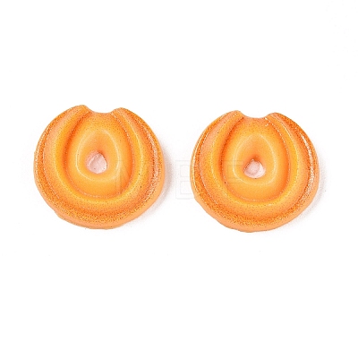 Cookie Luminous Resin Cabochons CRES-T026-02C-1