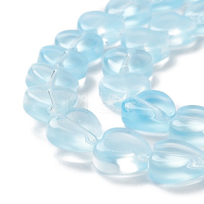 Transparent Glass Beads Strand GLAA-F112-03E-1