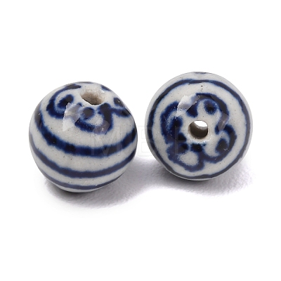 Handmade Porcelain Beads PORC-G018-02B-1