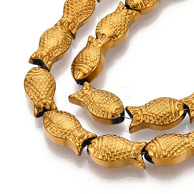 Electroplate Glass Beads Strands EGLA-T025-03G-1