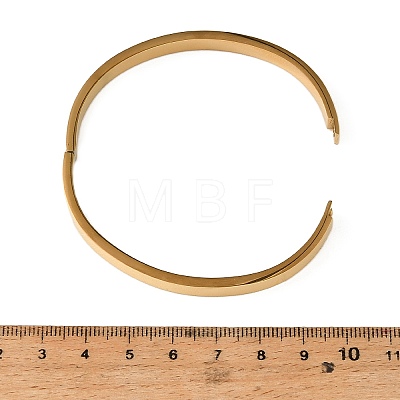 6MM 304 Stainless Steel Blank Grooved Hinged Bangle Making SA-CBA4244-02G-1