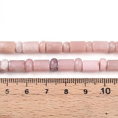 Natural Pink Opal Beads Strands G-N346-03A-09-1