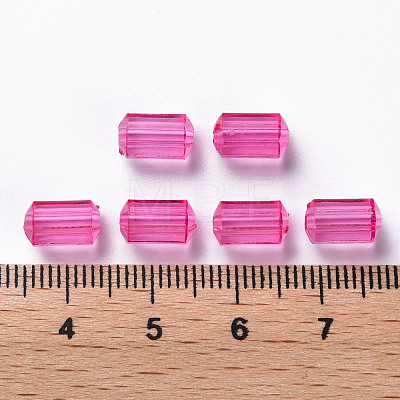Transparent Acrylic Beads TACR-S154-27B-82-1