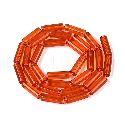Transparent Glass Beads Strands GLAA-N070-01A-A02-1