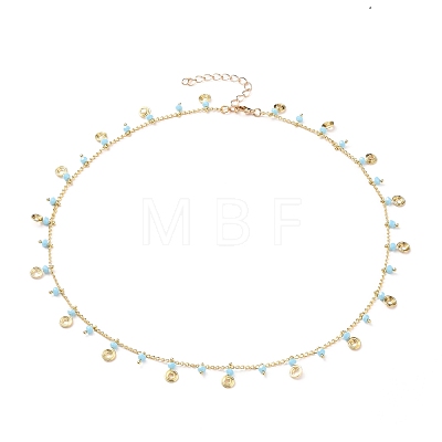 Brass Vortex Pendant Necklaces NJEW-JN03186-1