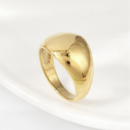 304 Stainless Steel Finger Rings RJEW-V001-02G-1