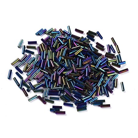 Glass Bugle Beads SEED-L010-01B-409-1