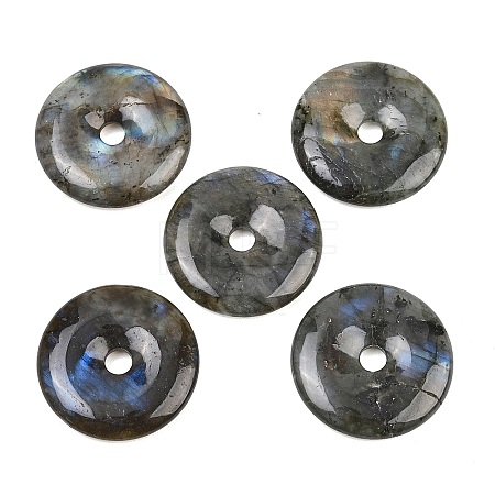Natural Labradorite Pendants G-B196-01B-01-1