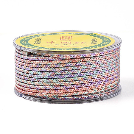 11M Braided Nylon Chinese Knot Cord WCOR-B001-2mm-18-1