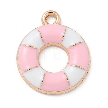 Alloy Enamel Pendants ENAM-A008-14KCG-01-1