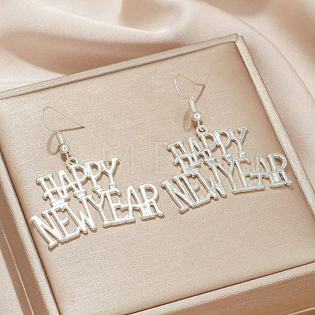 Alloy Acrylic Dangle Earrings FS-WG7C527-02-1