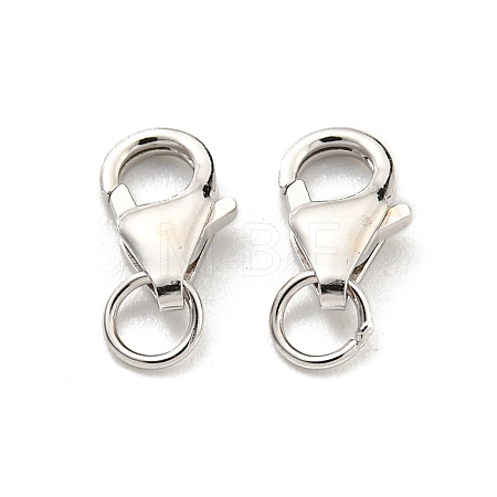 925 Sterling Silver Lobster Claw Clasps STER-C005-08P-1