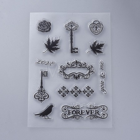 Silicone Stamps X-DIY-L036-C08-1