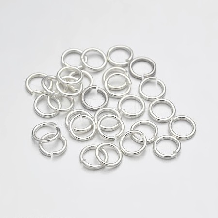 Brass Open Jump Rings KK-E647-17S-4mm-1