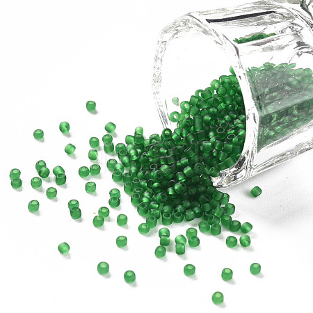 12/0 FGB Grade A Round Glass Seed Beads SEED-Q006-M22-1