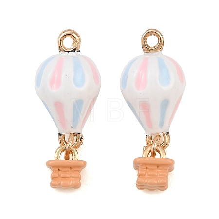 Alloy with Enamel Pendants AL-CBA1FD3-07G-01-1