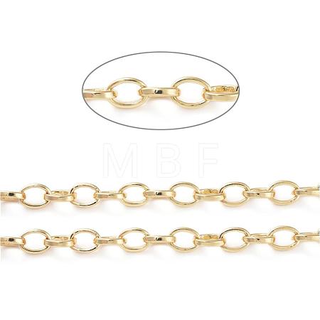 Brass Cable Chains CHC-G005-02G-1