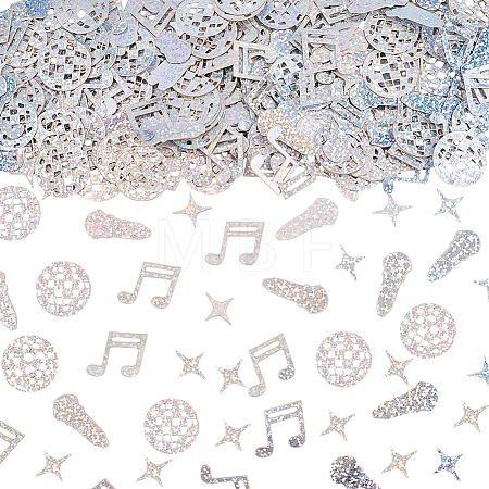 3Bags Paper Laser Disco Confetti DIY-CP0013-90B-1