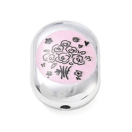 Printed Opaque Acrylic Beads AC-CBA7C46-01E-1