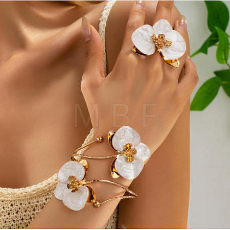 Iron Enamel Jewelry Sets WG7CDF7-02-1