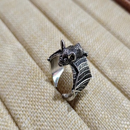Bat Themes Alloy Adjustable Cuff Rings FS-WG25ADA-01-1