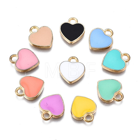 Alloy Enamel Charms X-ENAM-S121-041-A-1