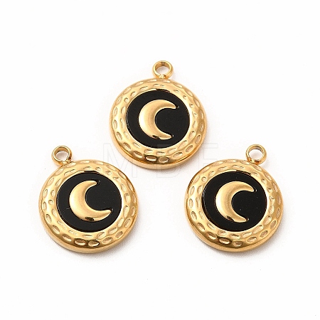 PVD Vacuum Plating 304 Stainless Steel Pendants STAS-A076-12G-1