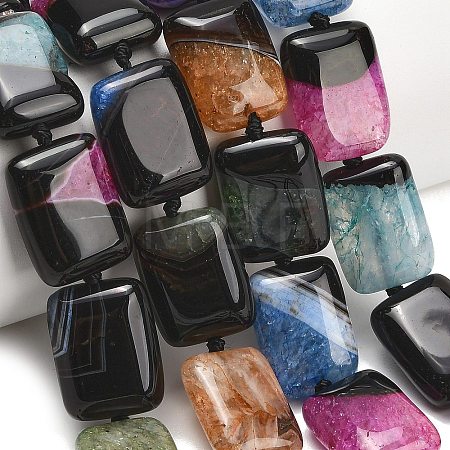 Natural Agate Beads Strands GG-L001-M01-01D-1