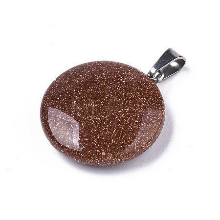 Synthetic Goldstone Pendants X-G-R470-004-1