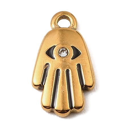 304 Stainless Steel Enamel Pendants STAS-Z199-01G-05-1