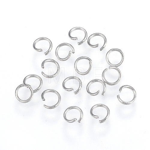304 Stainless Steel Open Jump Rings A-STAS-F110-10P-1