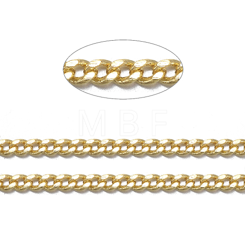 Brass Twisted Chains CHC-S109-G-1