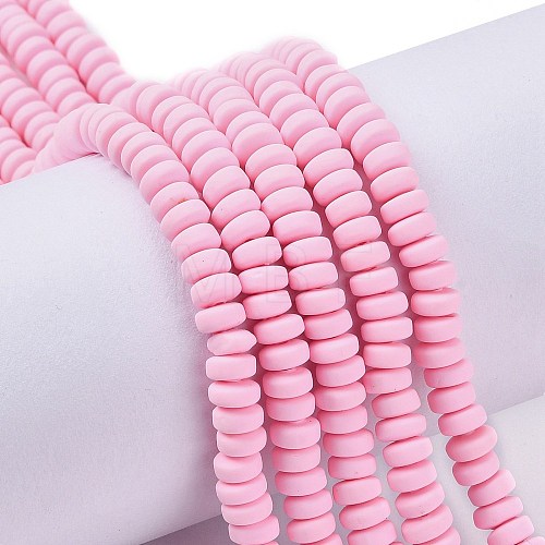 Handmade Polymer Clay Beads Strands CLAY-N008-008F-1