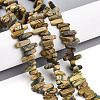 Natural Verdite Stone Beads Strands G-T140-66-1