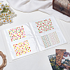 80 Slots PVC Nail Art Sticker Storage Books AJEW-SP0006-35B-4