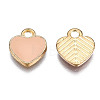 Alloy Enamel Charms X-ENAM-S121-041J-2