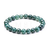 SUNNYCLUE Natural Jadeite Round Beads Stretch Bracelets BJEW-PH0001-8mm-10-1
