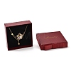 Square & Word Jewelry Cardboard Jewelry Boxes LS-CBOX-C015-01C-01-3