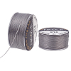 Nylon Beading Thread NWIR-WH0005-10E-1
