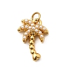 304 Stainless Steel ABS Imitation Pearl Pendants STAS-B097-07G-2