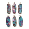 Dyed Synthetic Imperial Jasper Pendants GG-CBAA20A-05G-07-1
