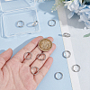 10Pcs 201 Stainless Steel Bead Frames STAS-UN0058-88-3