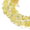 Natural Citrine Beads Strands X-G-E607-A07-4