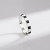 925 Sterling Silver and Enamel Finger Rings FS-WG5A77D-05-1