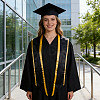 2Pcs Satin Graduation Sash Honor Stole Scarf for Men Women AJEW-MA0001-38C-5