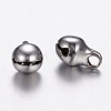 304 Stainless Steel Bell Charms UNKW-N0001-02P-1