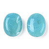 Oval Imitation Gemstone Acrylic Beads X-OACR-R047-13-3